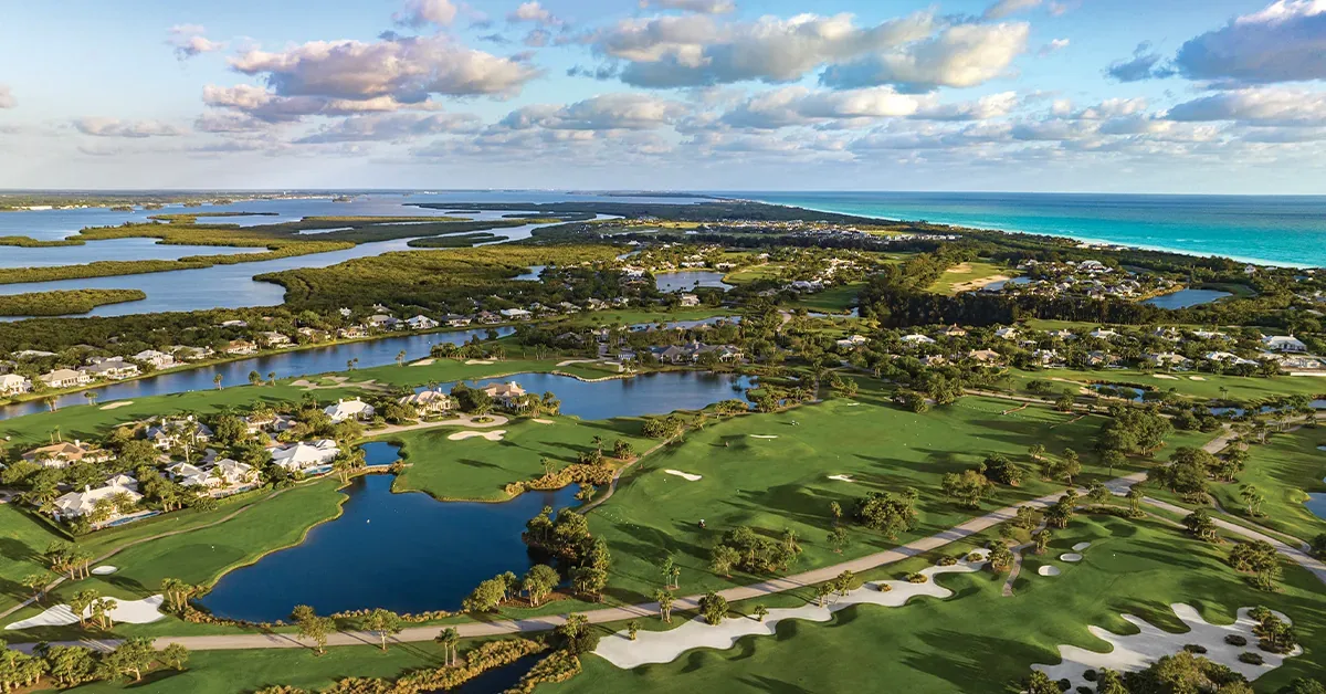 Orchid Island Club Community Aerial