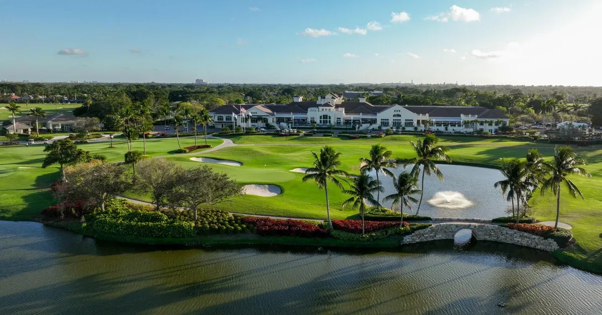 Ballenisles Clubhouse Golf Course Aerial
