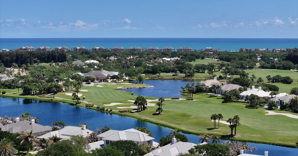 Florida Coastal Private Club Community Aerial