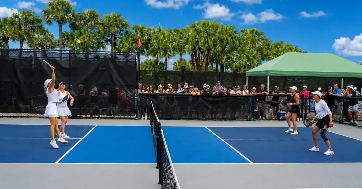 Boca West Pickleball Game
