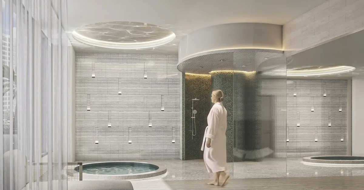 The Harbor Club Vitality Plunge Pools
